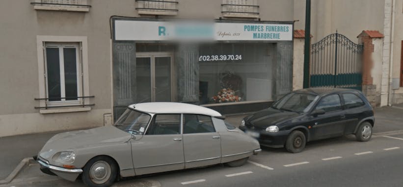 Photographie Pompes Funèbres et Marbrerie Roger Marin de Sermaises