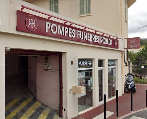 Photographie de la Pompes Funèbres ROBLOT de Cannes

