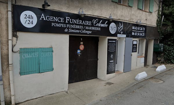 Photographie de l'Agence Funéraire Colombe de Simiane-Collongue