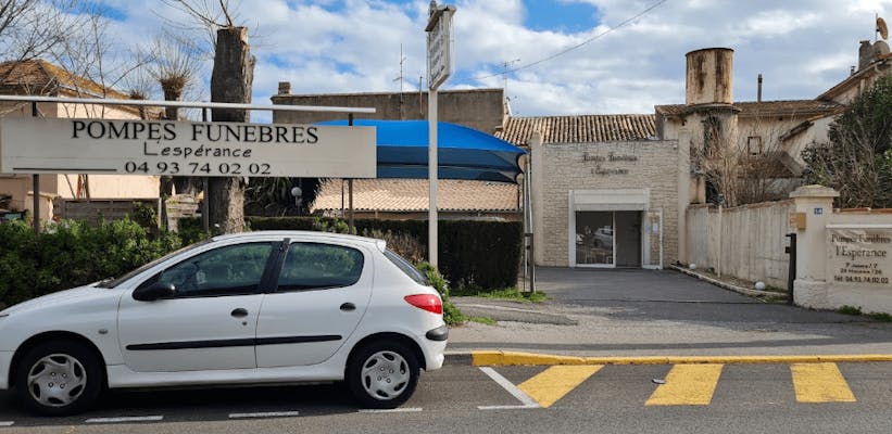 Photographie de la Pompes Funèbres l'Espérance d'Antibes