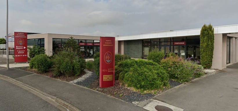 Photographie de la Pompes Funèbres Champenoises de Cormontreuil
