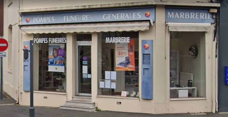 Photographie de la Pompes Funèbres Générales d'Avion