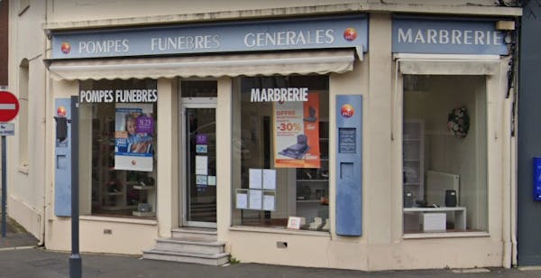 Photographie de la Pompes Funèbres Générales d'Avion