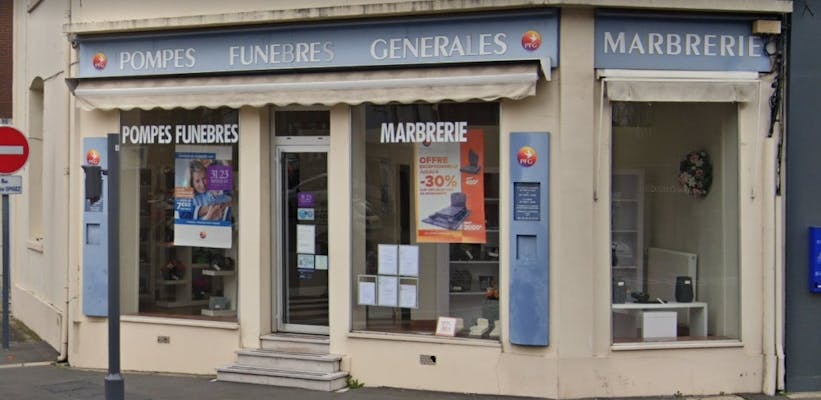 Photographie de la Pompes Funèbres Générales d'Avion