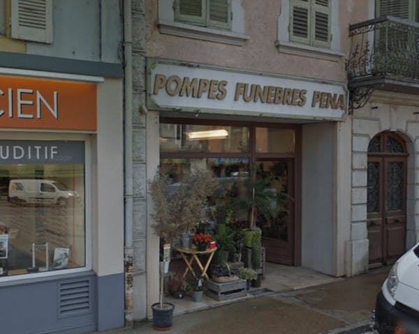 Photographie Pompes Funèbres Pena de Saint-Laurent-du-Pont