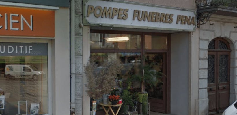 Photographie Pompes Funèbres Pena de Saint-Laurent-du-Pont