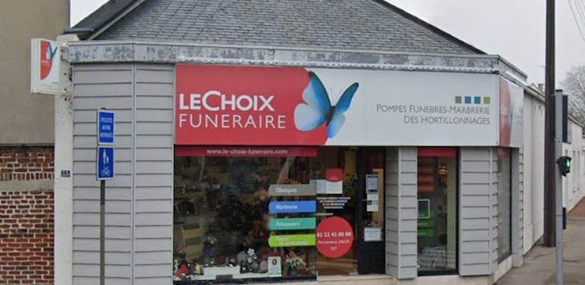 Photographie de Pompes Funèbres DES HORTILLONNAGES de Longueau