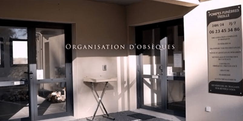Photographie de la pompes funèbres Treille Seilhac
