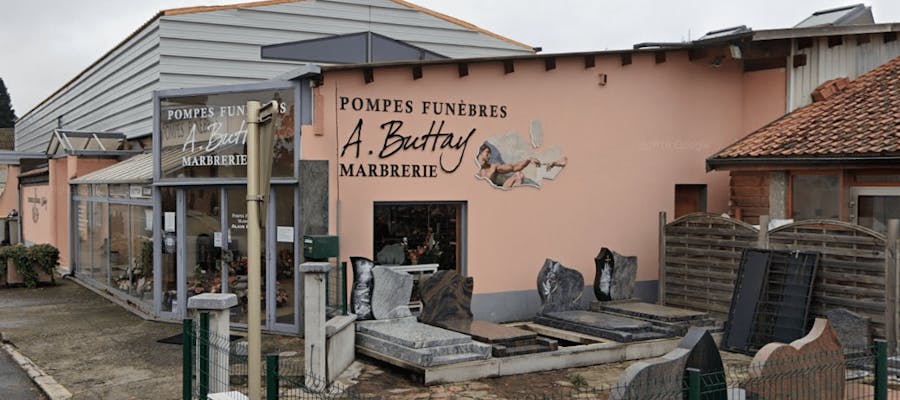 photo de l'agence Pompes Funèbres Marbrerie A-Buttay