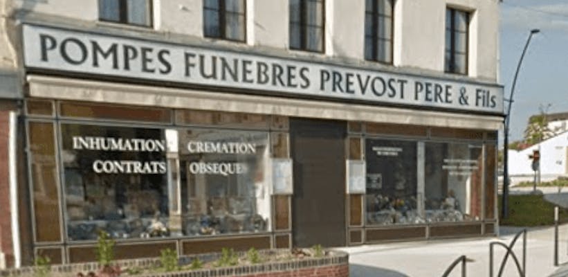 Photographie de la Pompes Funèbres Prévost Père et Fils