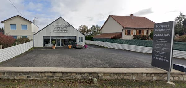 Photographie de la Pompes Funèbres AUBOIRON d'Évaux-les-Bains
