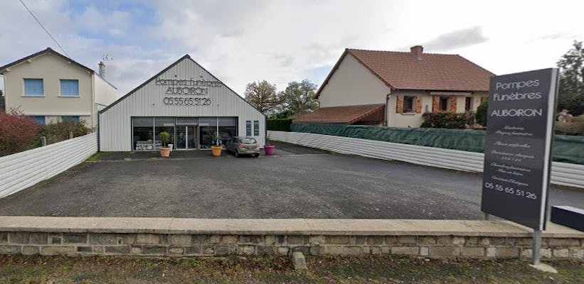 Photographie de la Pompes Funèbres AUBOIRON d'Évaux-les-Bains