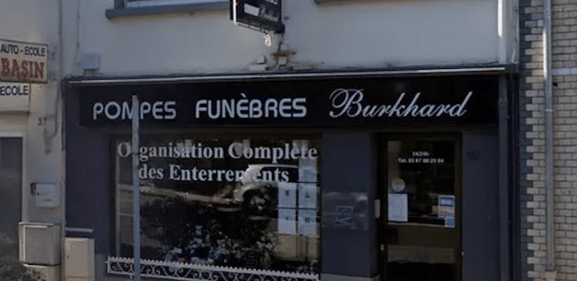 Photographie Pompes Funèbres Burkhard de Forbach