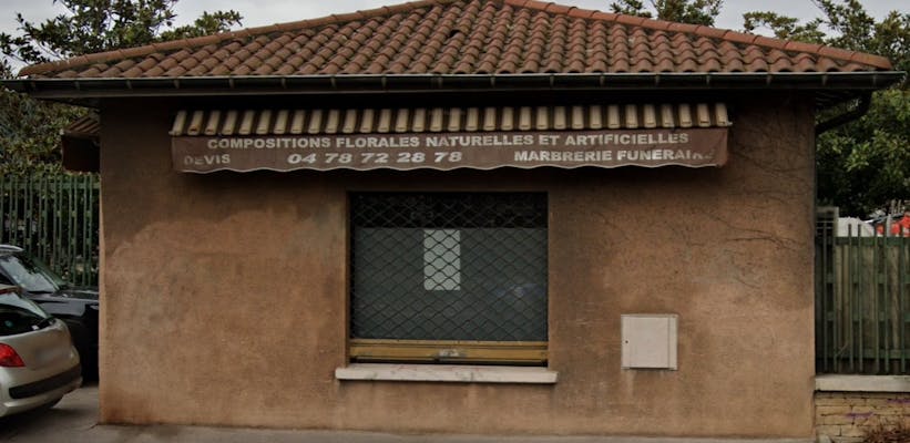 Photographie de la Marbrerie-Fleuriste Brégnon de la ville de Lyon