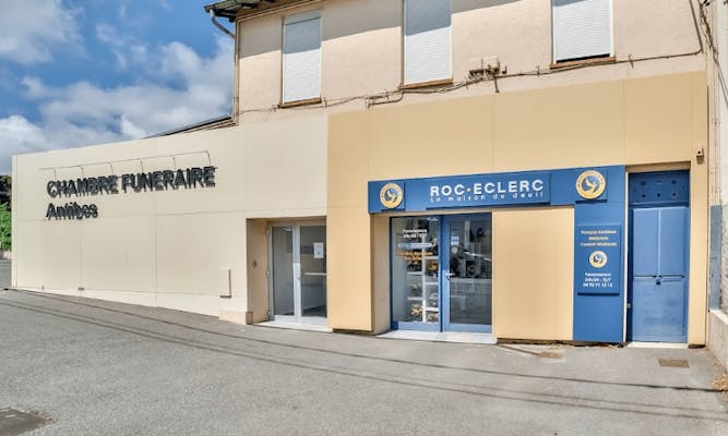 Photographie de la Pompes Funèbres Roc-Eclerc d'Antibes