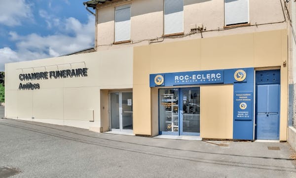 Photographie de la Pompes Funèbres Roc-Eclerc d'Antibes