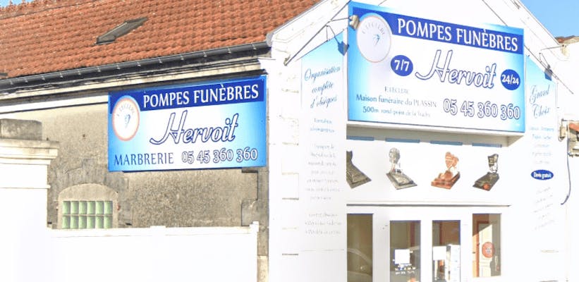 Photographie Pompes Funèbres Hervoit Cognac