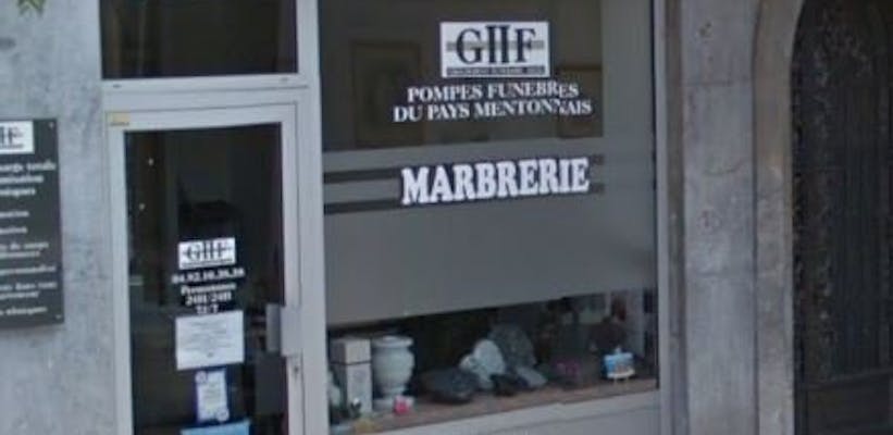 Photographie de la Pompes Funèbres du Pays Mentonnais