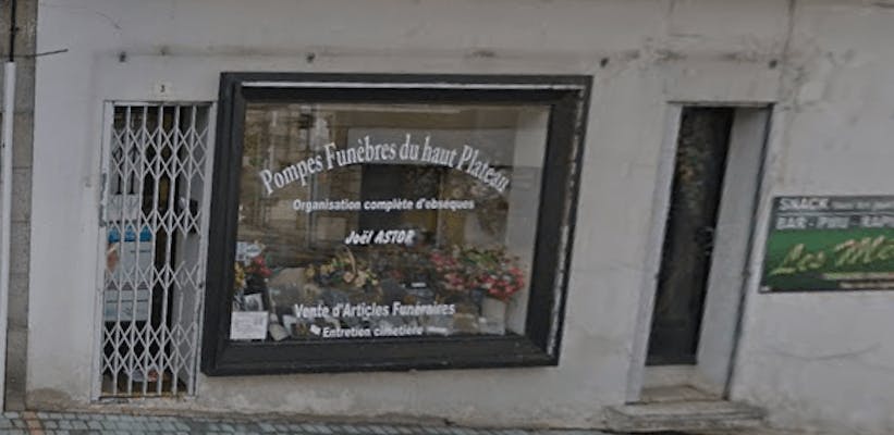 Photographie de la Pompes Funèbres Astor Joël