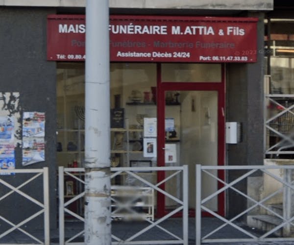 Photographie de la Maison Funéraire M.Attia & Fils de Sarcelles
