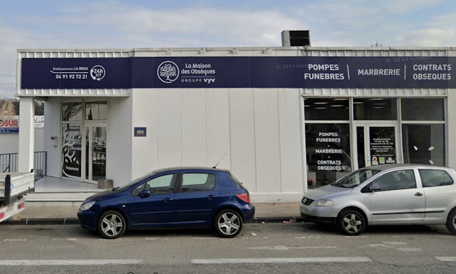 Photographie de la Pompes funèbres La Maison des Obsèques Ets La Rosa de Marseille
