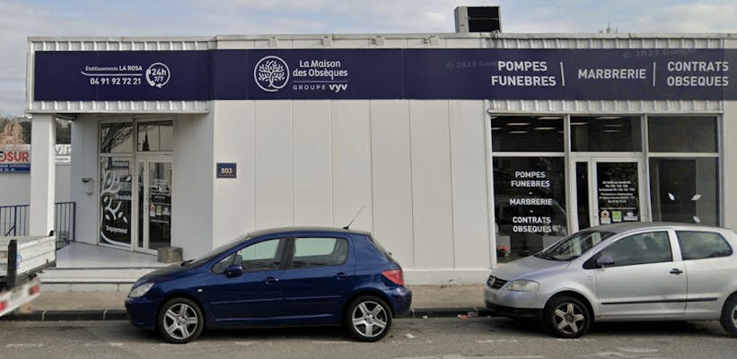 Photographie de la Pompes funèbres La Maison des Obsèques Ets La Rosa de Marseille