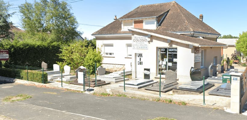 Photographie Marbrerie COLOSIO de Châtillon-sur-Indre