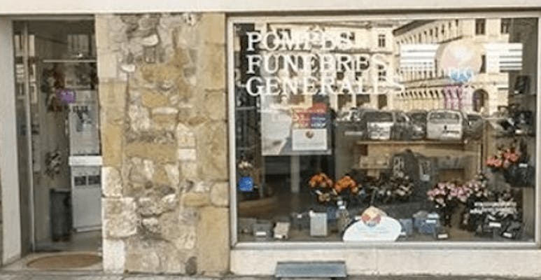 Photographie de la Pompes Funèbres Générales
