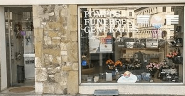 Photographie de la Pompes Funèbres Générales