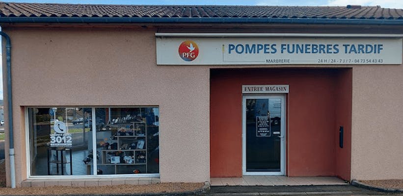 Photographie de Pompes Funèbres et Marbrerie TARDIF-PFG de Brassac-les-Mines