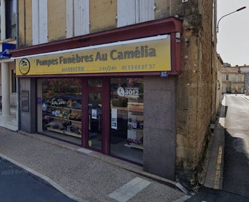 Photographie de la Pompes Funèbres et Marbrerie Au Camélia -Dignité Funéraire de Bergerac
