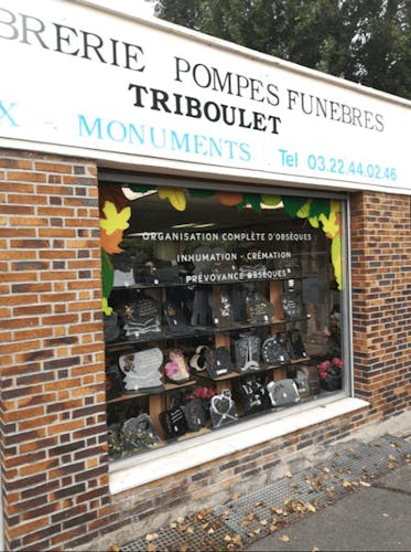 Photographie de la Pompes Funèbres et Marbrerie Triboulet d'Amiens
