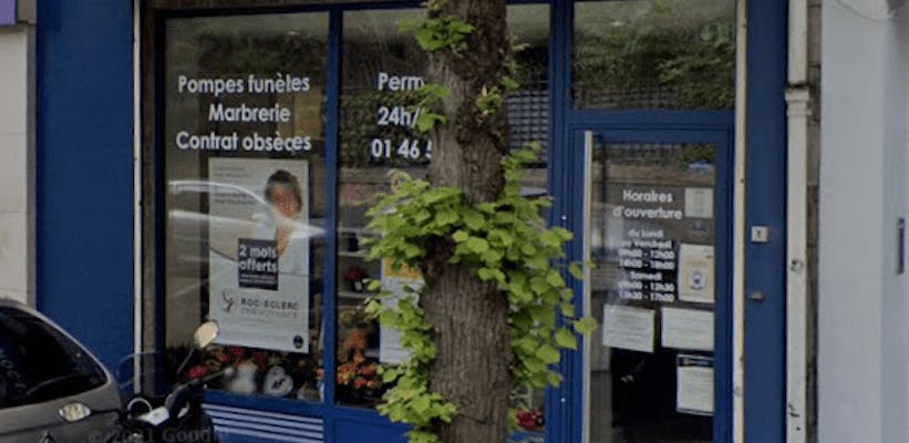 Photographie de la Pompes Funèbres Roc-Eclerc de Villejuif