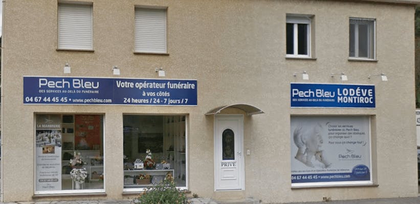 Photographie de la Pompes Funèbres Pech Bleu