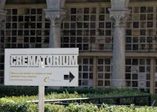 Devanture de Crématorium d'Auxerre