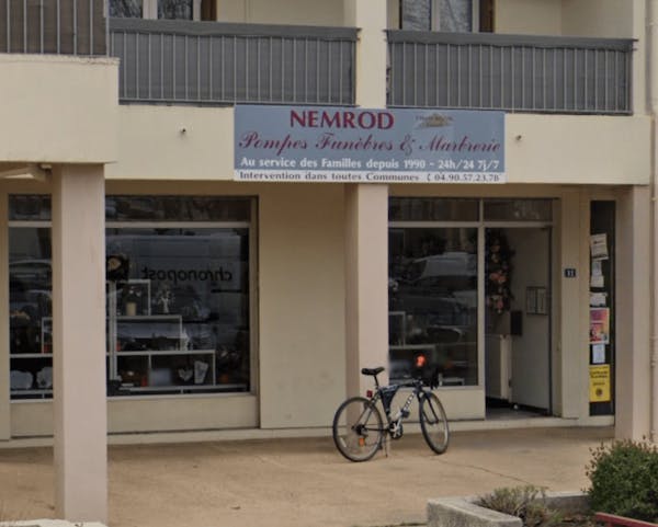 Photographie de la Pompes Funèbres Nemrod de Sénas