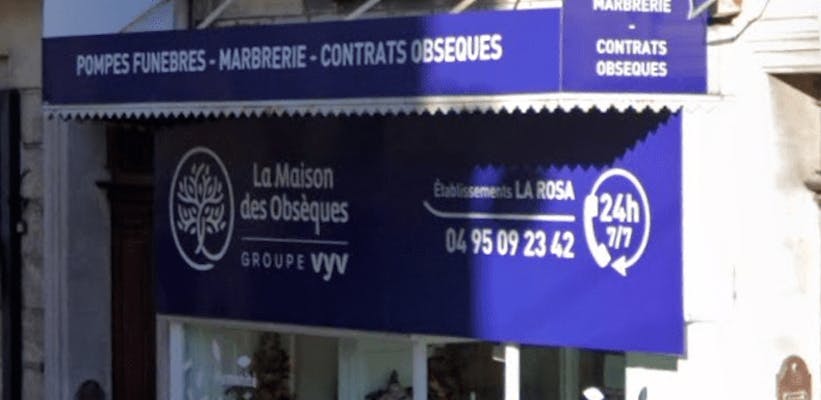 Photographie de la Pompes funèbres La Maison des Obsèques Ets La Rosa