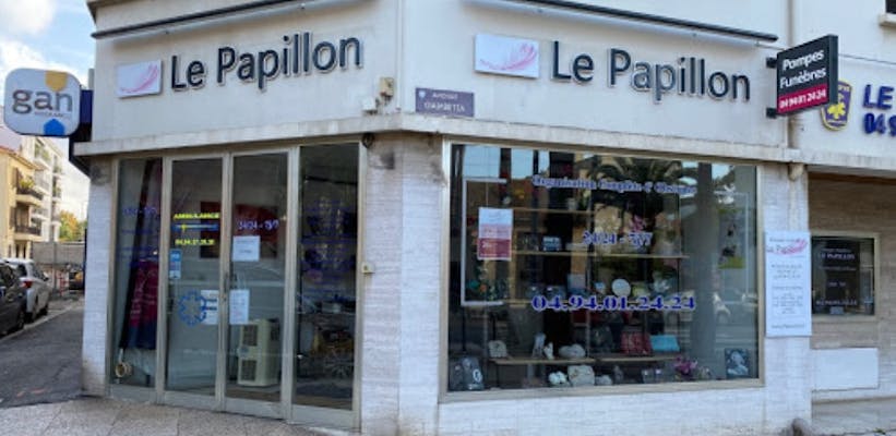 Photographie de Pompes Funèbres Le Papillon de Hyères