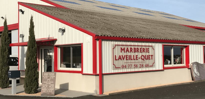Photographie de la Marbrerie Laveille Quet