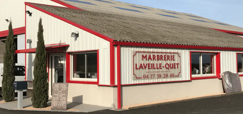 Photographie de la Marbrerie Laveille Quet