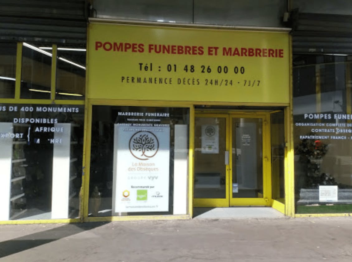 Funérarium Les Joncherolles 95 Rue Marcel Sembat 93430 Villetaneuse Obsèques et Pompes Funèbres de Villetaneuse (93) - Avis et prix
