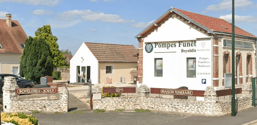 Photographie Pompes Funèbres Boyeldieu Joly de Chaumont-en-Vexin