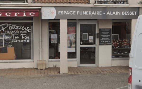 Photographie de la Pompes Funèbres Alain Besset de Davézieux

