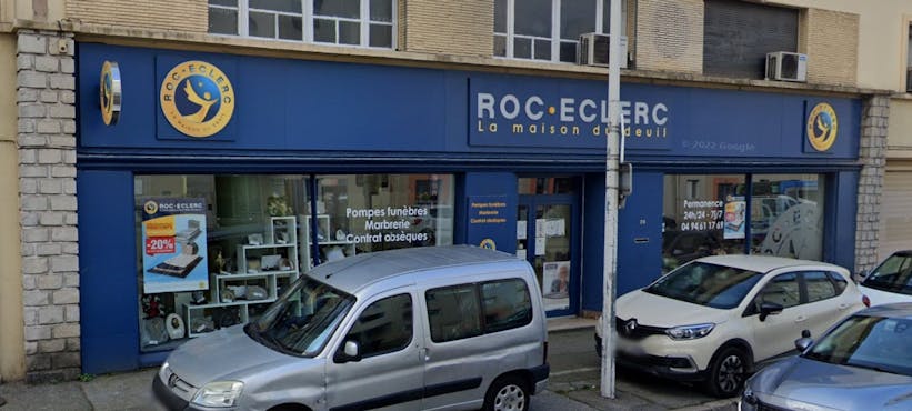 Photographie de la Pompes Funèbres Roc-Eclerc de Toulon
