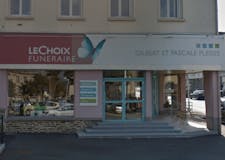 Devanture de Pompes Funèbres Maison Plessis- Le Choix Funéraire