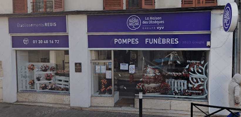 Photographie de la Pompes Funèbres Regis de Taverny