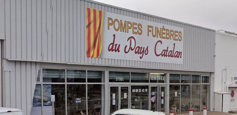 Photographie de la Pompes Funèbres du pays Catalan de Perpignan
