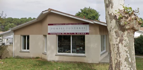 Photographie Pompes Funèbres Marbrerie LATRILLE d'Audenge