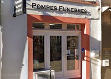 Devanture de Pompes Funèbres TALAZAC
