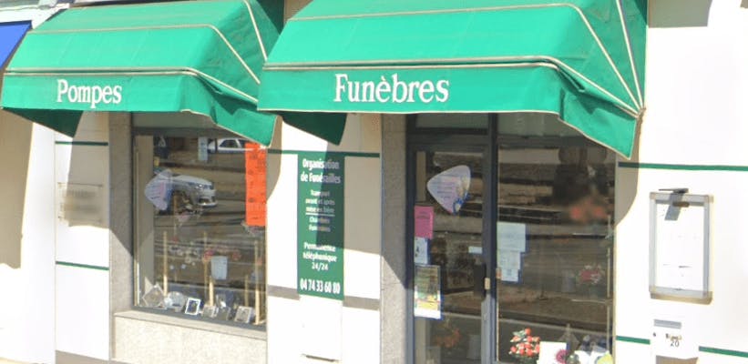 Photographie de la Pompes Funèbres Mercier